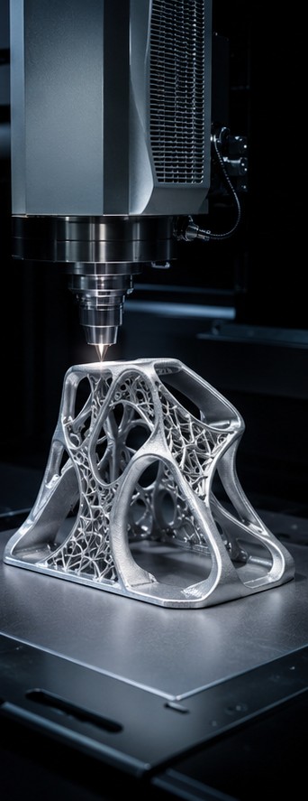 Additiv gefertigtes Metallbauteil